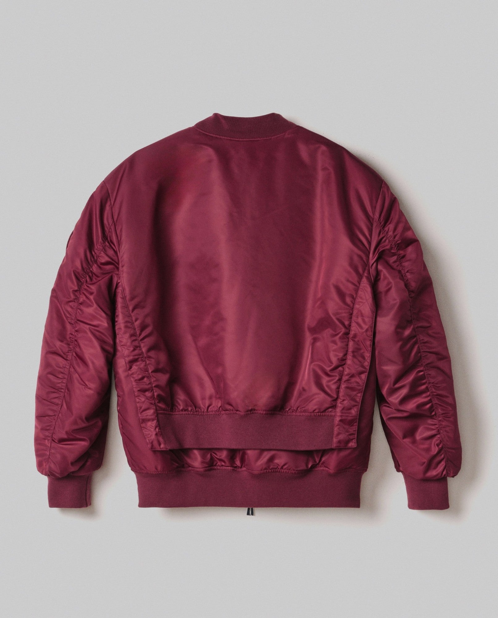 HINNOMINATE Bomber Donna Oversize-Bordeaux