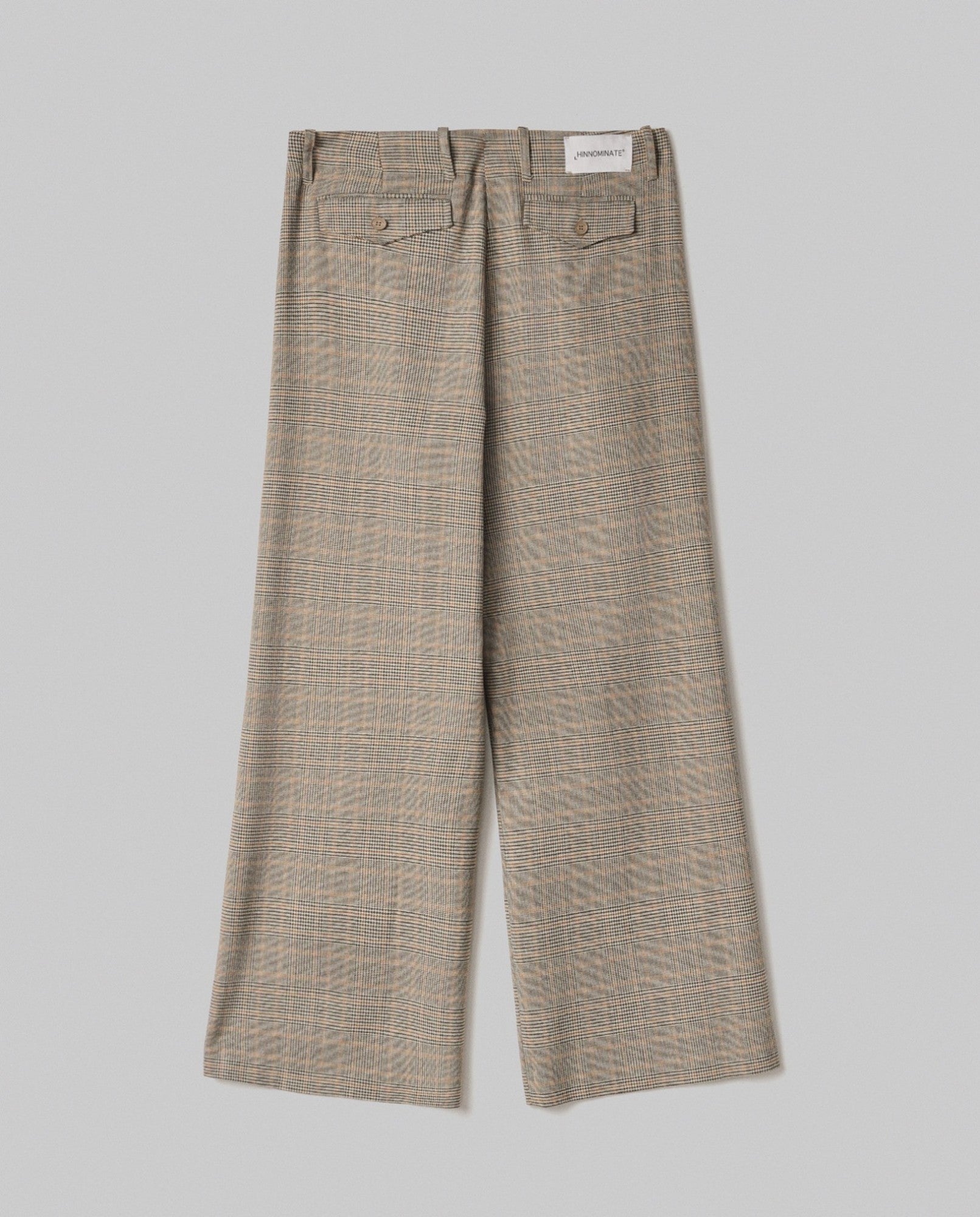 HINNOMINATE Pantalone Donna Principe di Galles-Beige Sand
