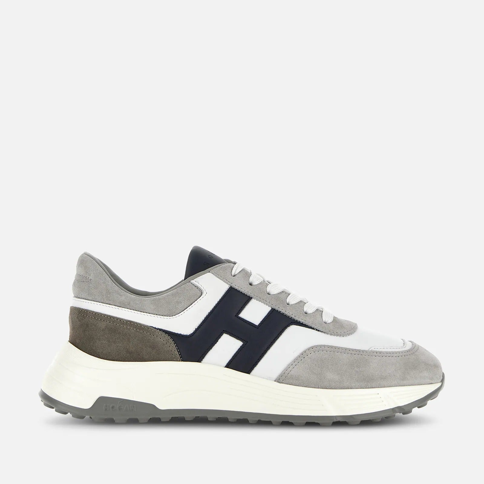 HOGAN Sneaker Uomo HYPERLIGHT-Grigio Blu Bianco