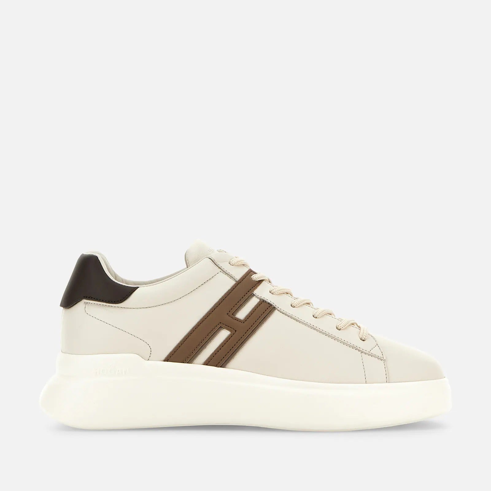 HOGAN Sneaker Uomo H580-Avorio Marrone