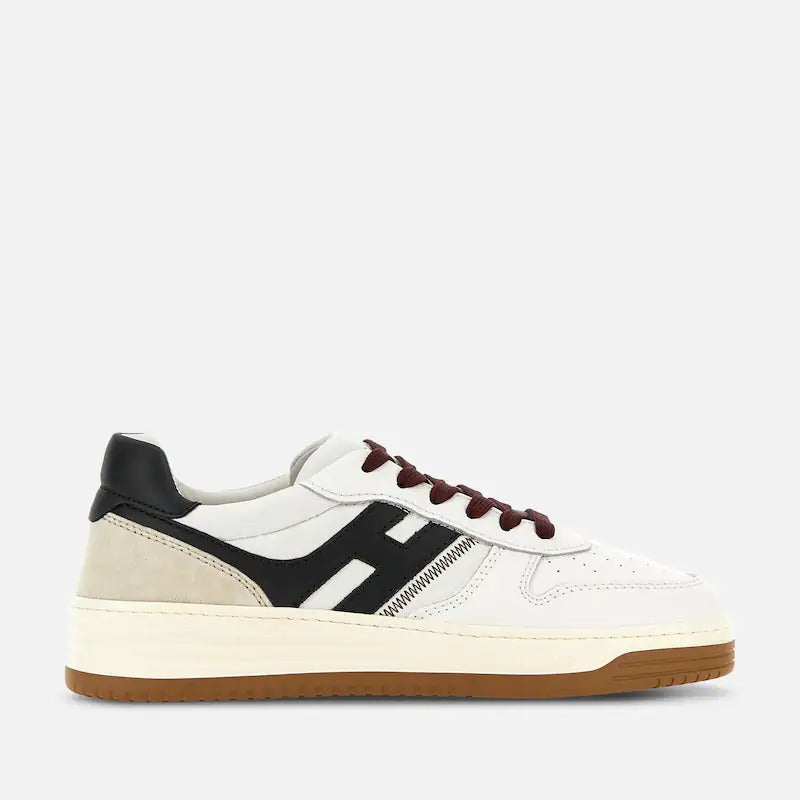 HOGAN Sneaker Uomo H630-Bianco Nero