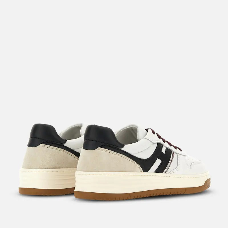 HOGAN Sneaker Uomo H630-Bianco Nero