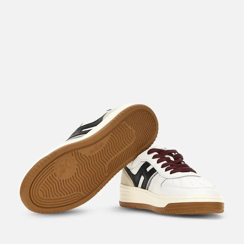 HOGAN Sneaker Uomo H630-Bianco Nero
