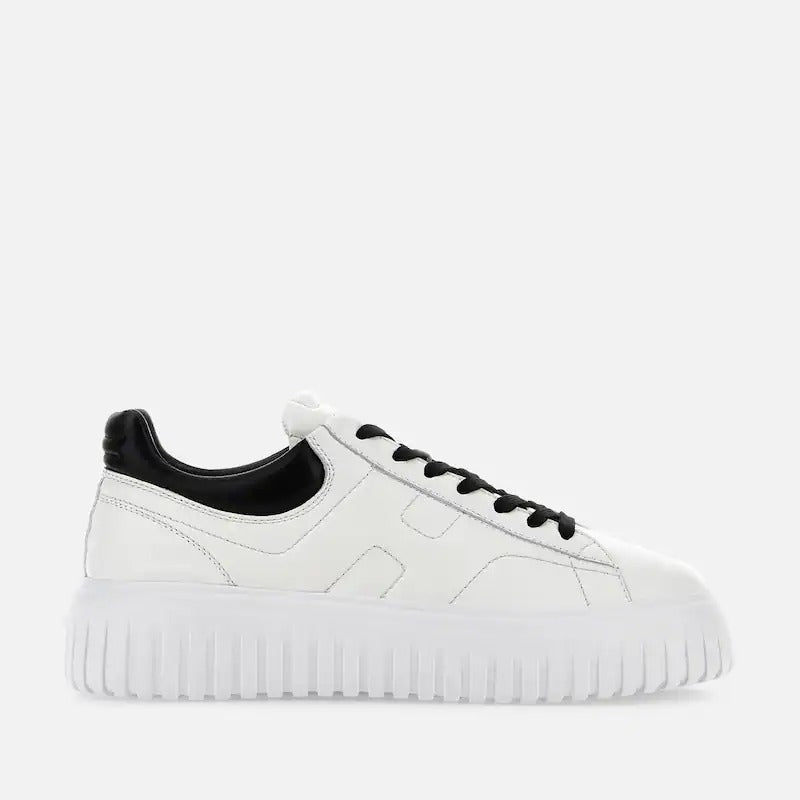HOGAN Sneaker Uomo H-Stripes-Bianco Nero