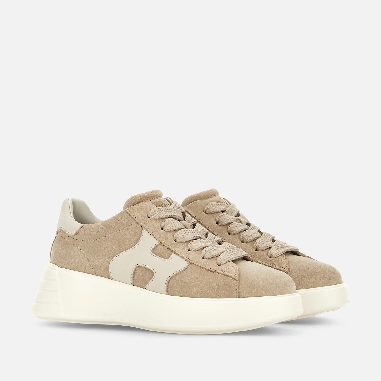 HOGAN SNEAKER Donna REBEL H562-Beige