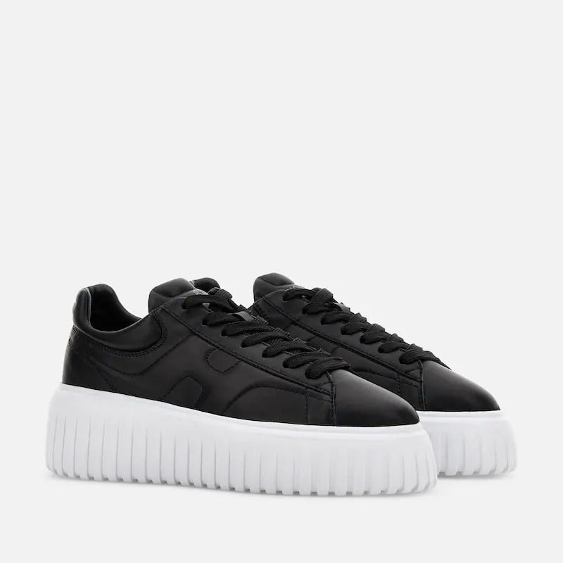 HOGAN Sneaker Donna H-Stripes-Nero