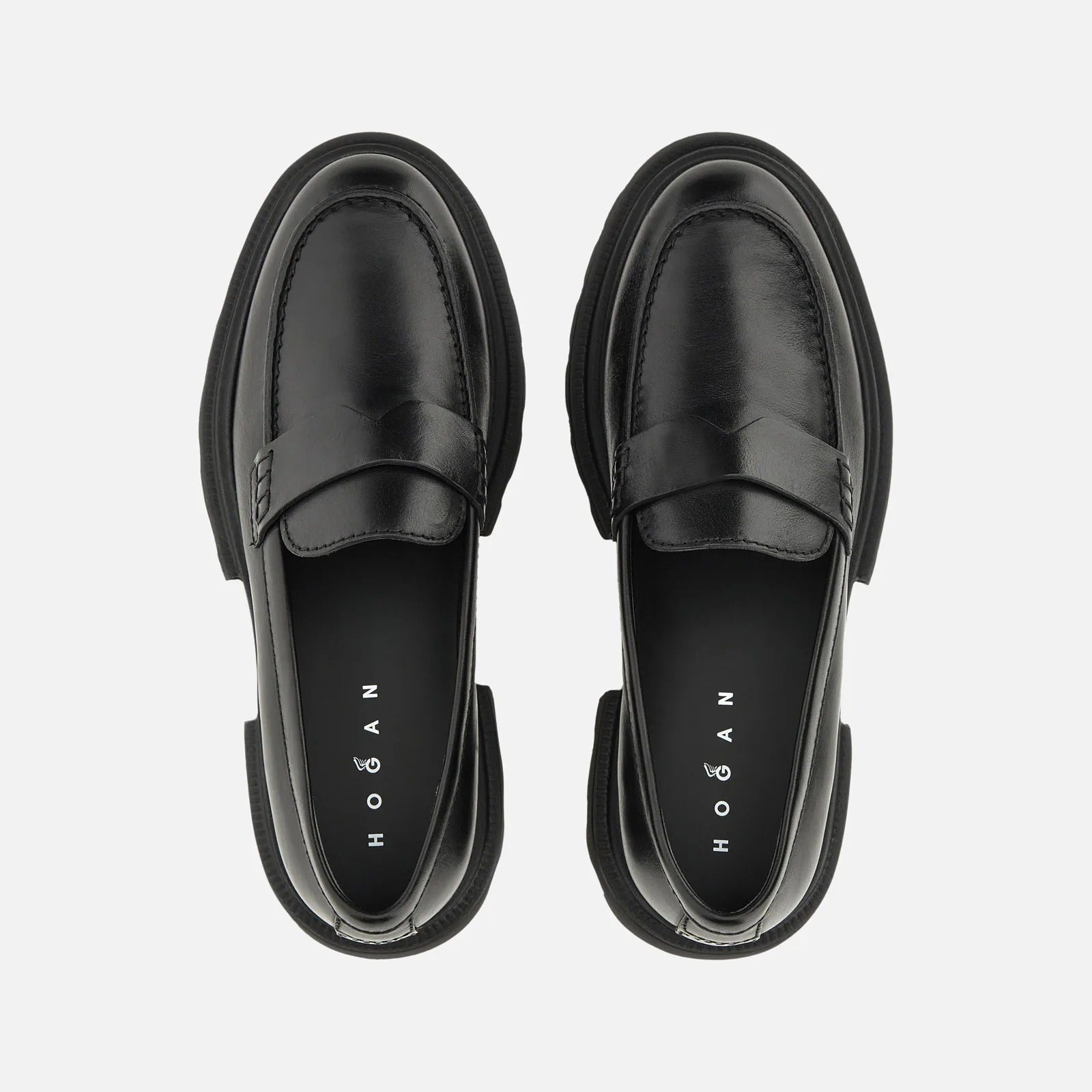 HOGAN MOCASSINO Donna 10-Storey-Nero