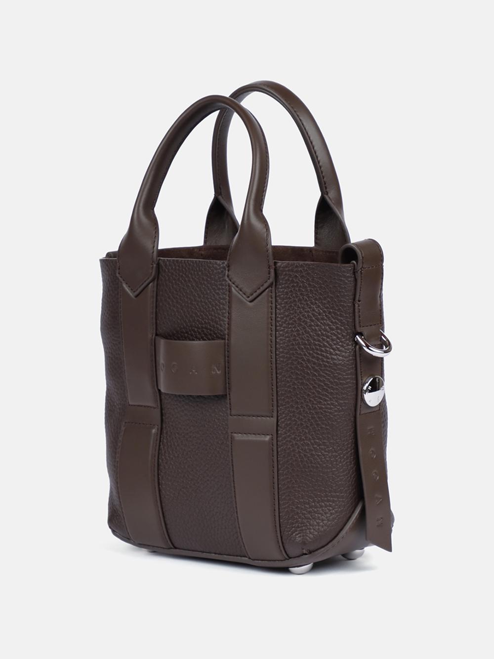 HOGAN Borsa Donna Shopping Script Piccola-Marrone