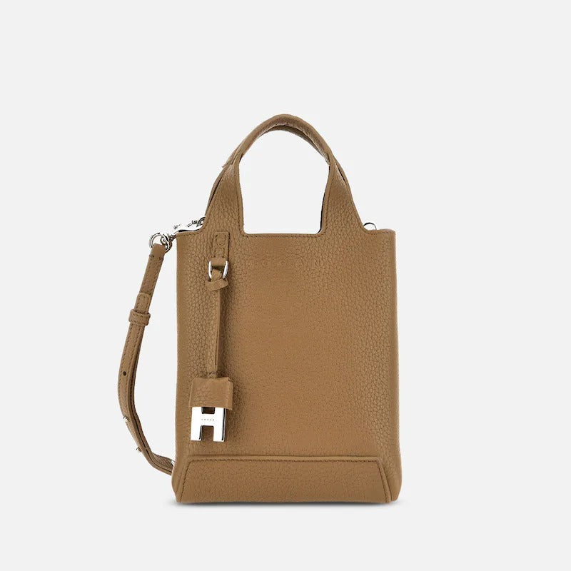 HOGAN Borsa Donna SHOPPING MINI-Beige