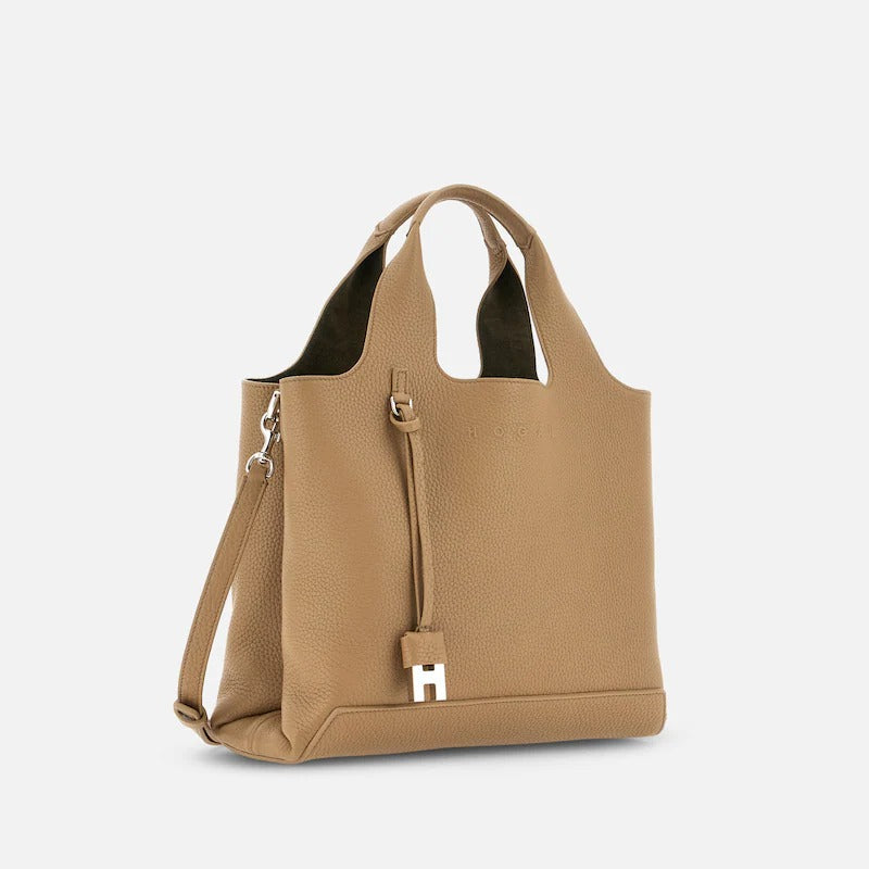HOGAN Borsa SHOPPING PICCOLA-Beige
