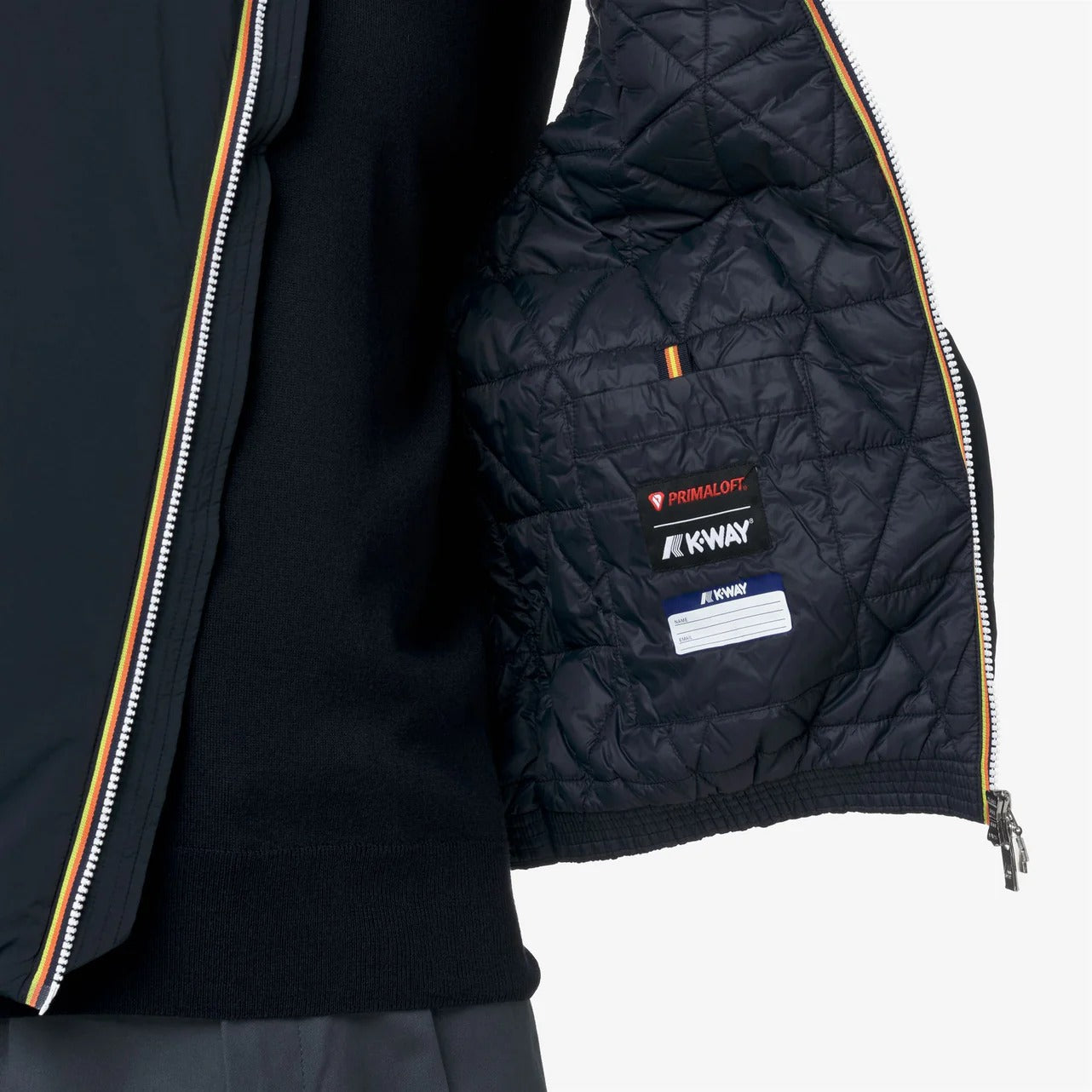 K-WAY Smanicato Uomo Valen plain Warm-Blue Depth