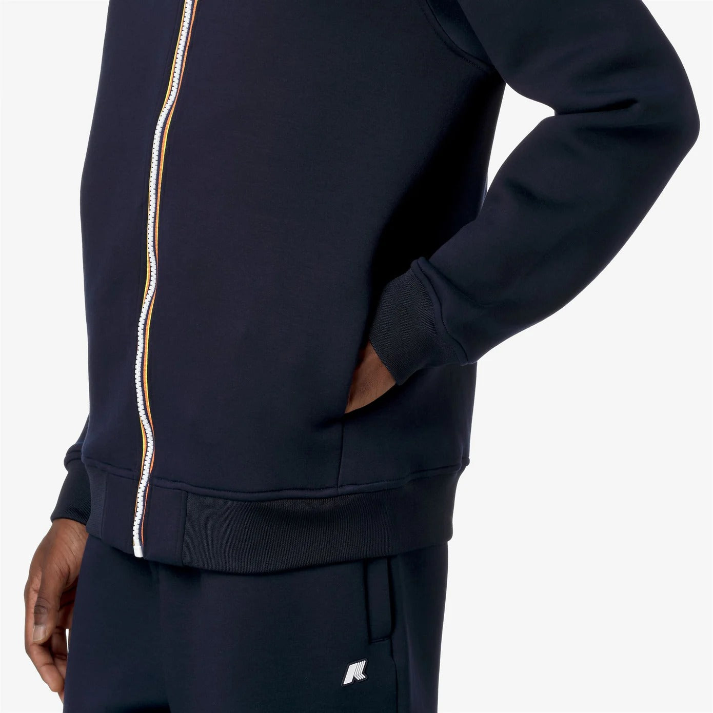 K-WAY Felpa Uomo Rainer Spacer-Blue Depth