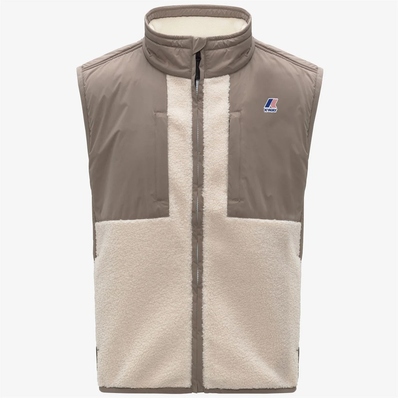 K-WAY Smanicato Uomo Vital 4.0 Orsetto-Beige Taupe Ecru