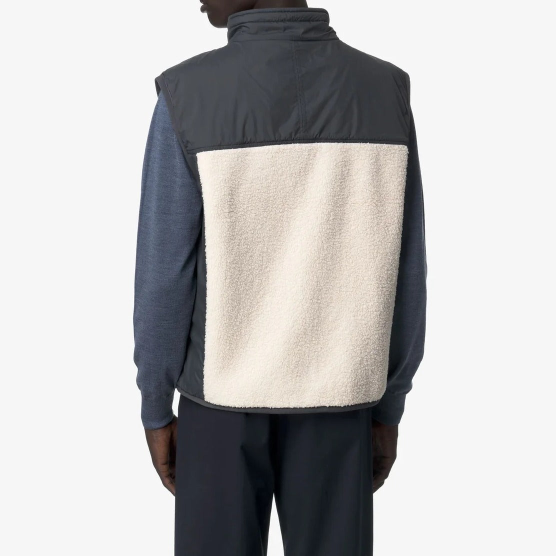 K-WAY Smanicato Uomo Vital 4.0 Orsetto-Grey Shadow Dk Ecru