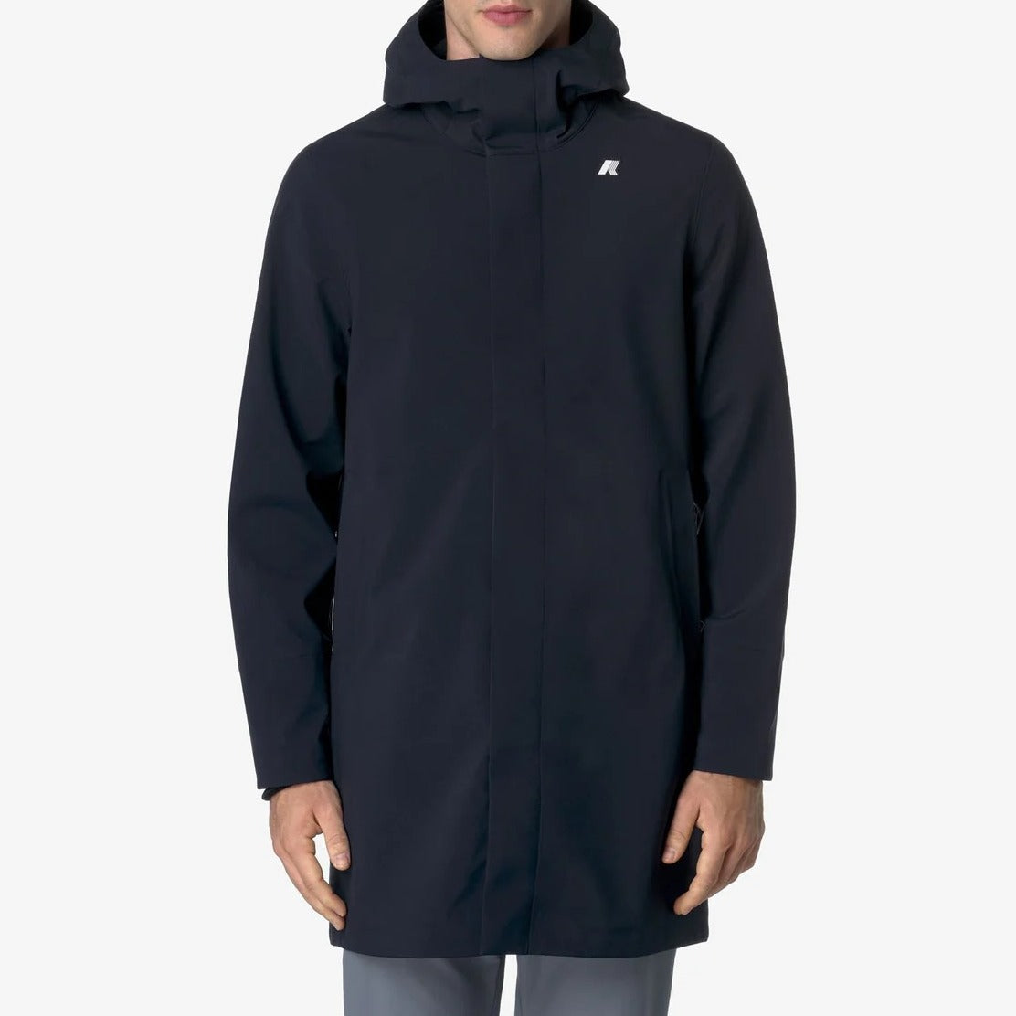 K-WAY Giubbino Uomo THOMAS BONDED-Blue Depth