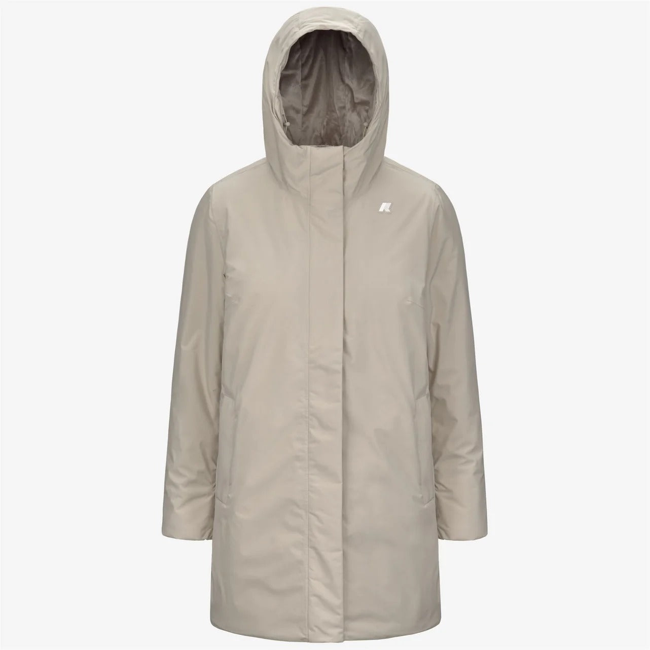 k-Way Giubbino Donna SOPHIE SOFT TOUCH MARMOTTA-Beige Cashmere