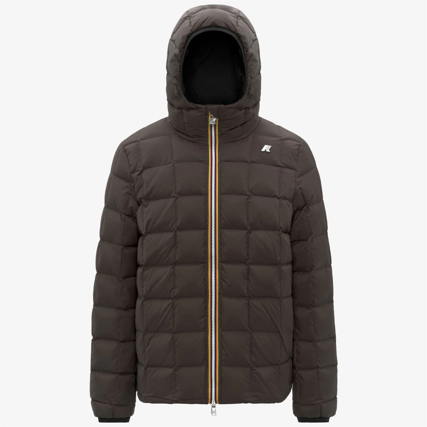 K-WAY Giubbino Uomo JACK ST THERMO Reversible-Black Pure/Black Olive