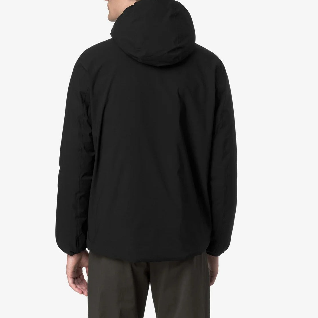 K-WAY Giubbino Uomo JACK ST THERMO Reversible-Black Pure/Black Olive