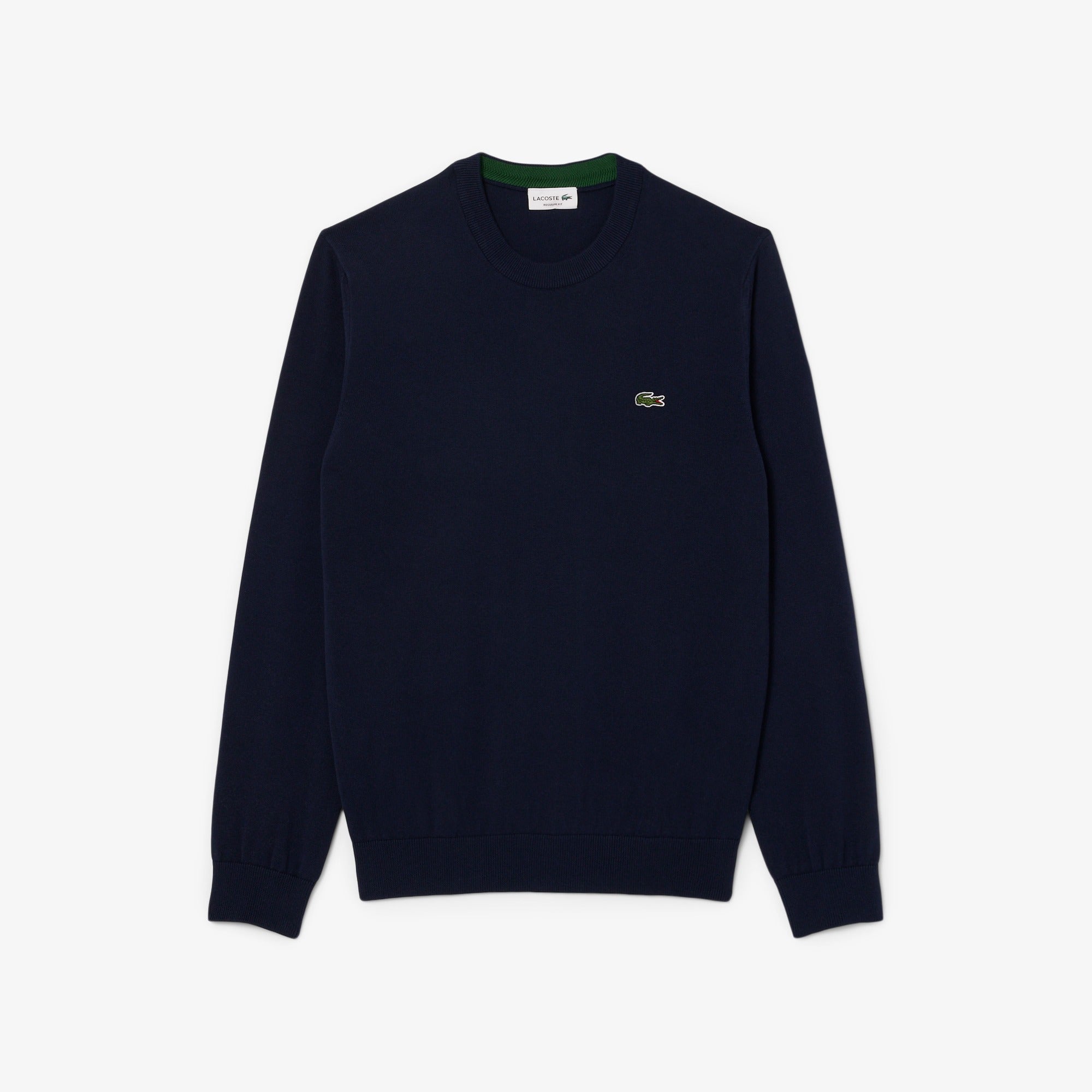LACOSTE Pullover Uomo Cotone-Blu Navy