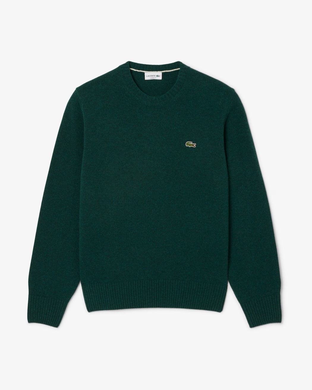 LACOSTE Pullover Uomo Lana Cardata-Verde Sinople