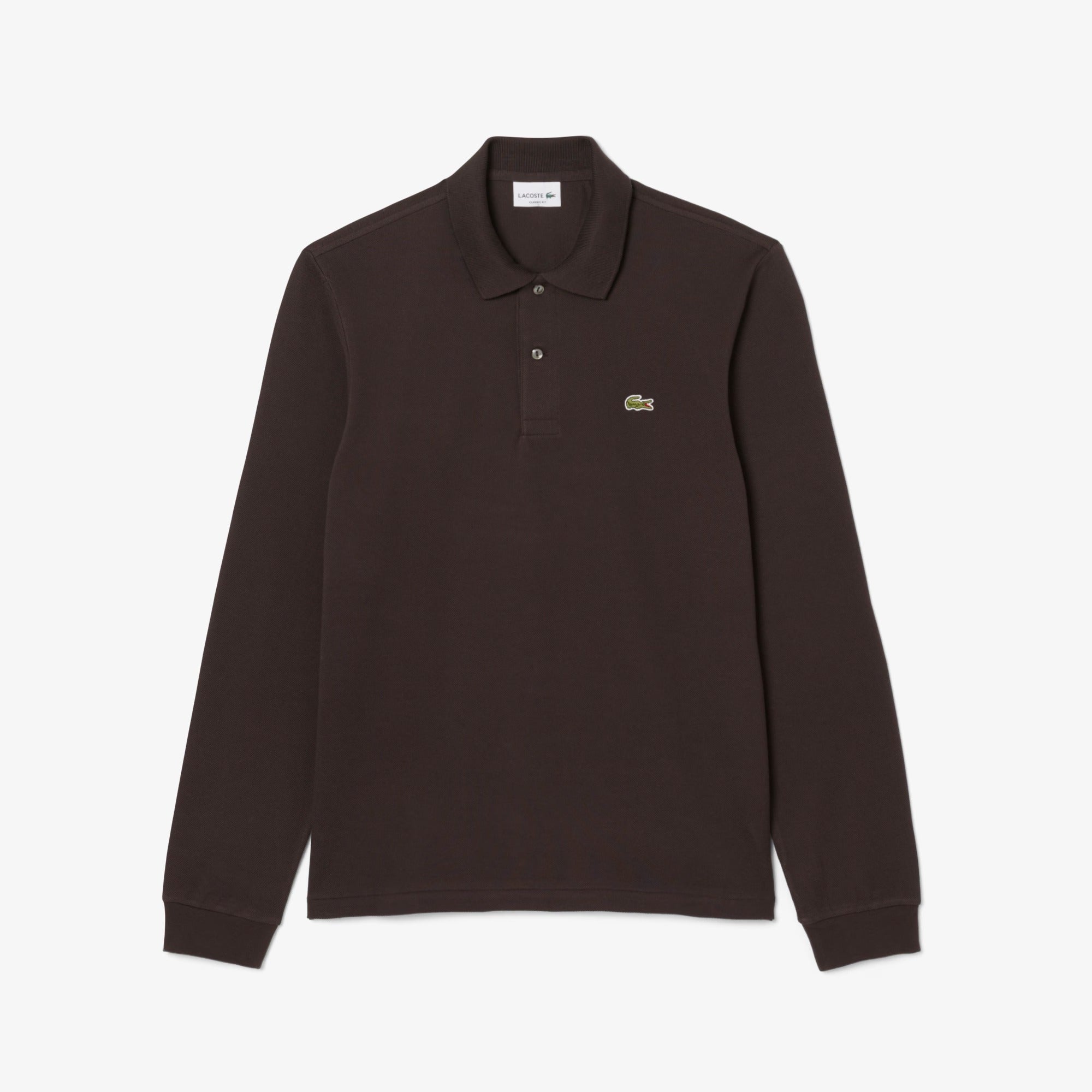 LACOSTE Polo Uomo L.12.12 Original-Marrone