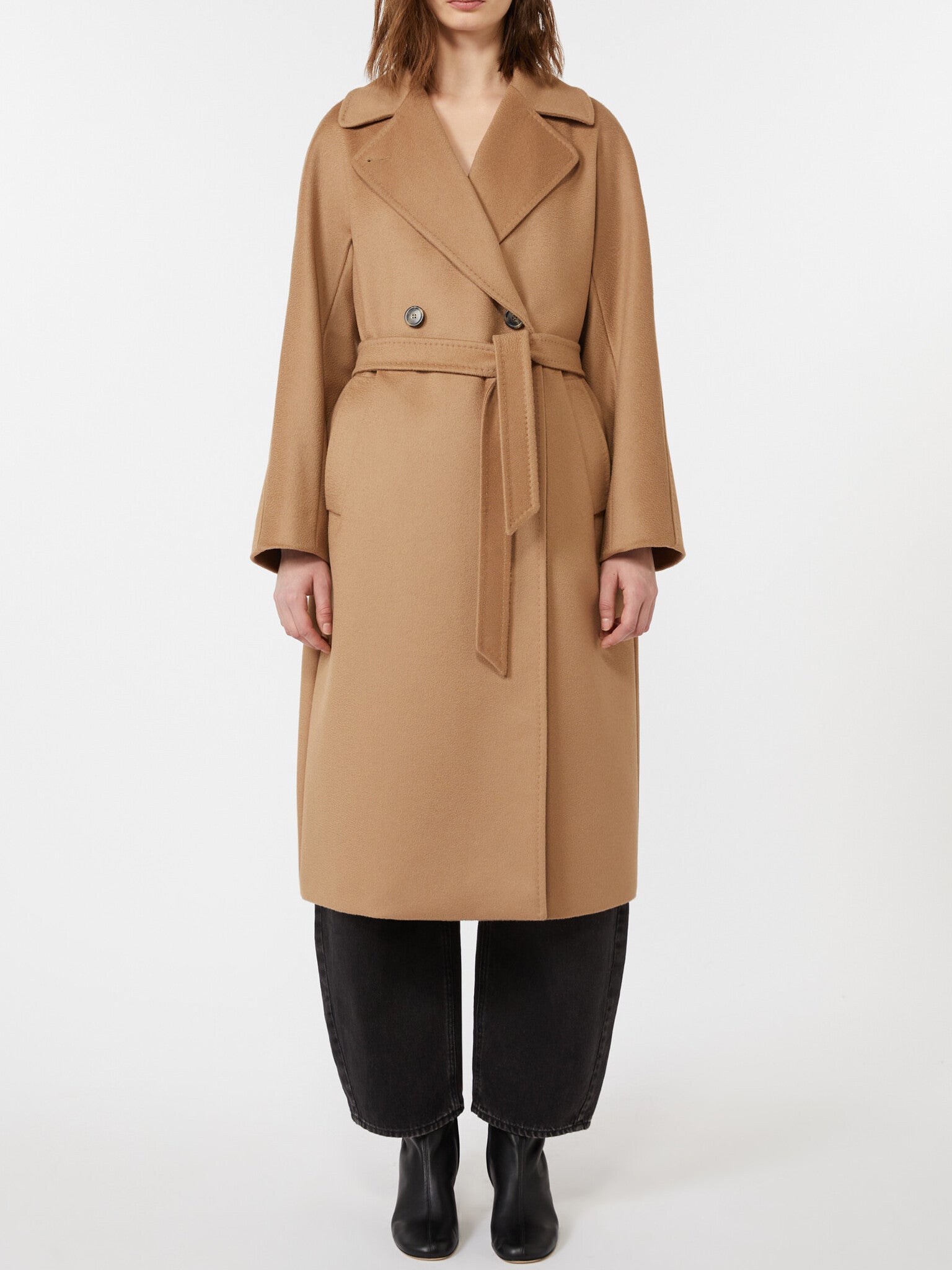 MAX MARA Cappotto Doppiopetto Resina-Cammello