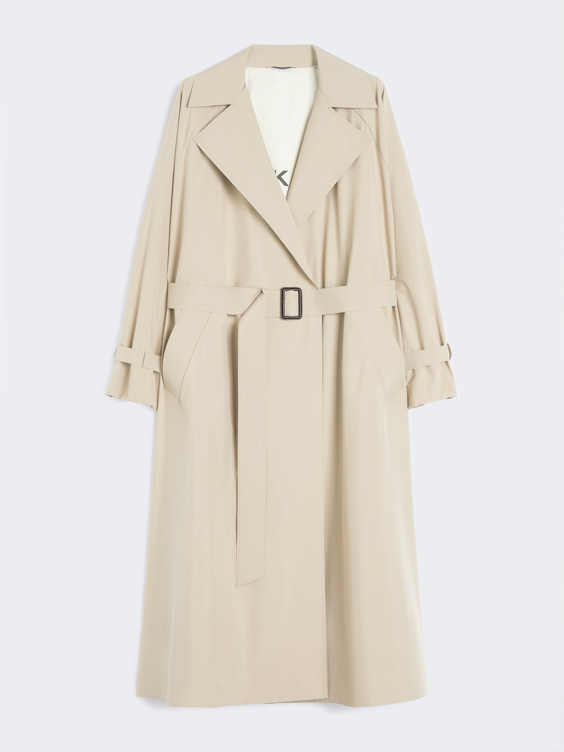 MAX MARA Trench Impermeabile Fatto-Beige