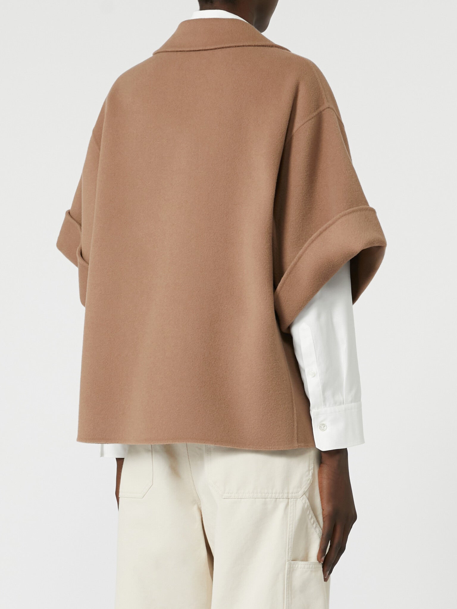 MAX MARA Cappotto Corto Doppiopetto Pera-Marrone Chiaro