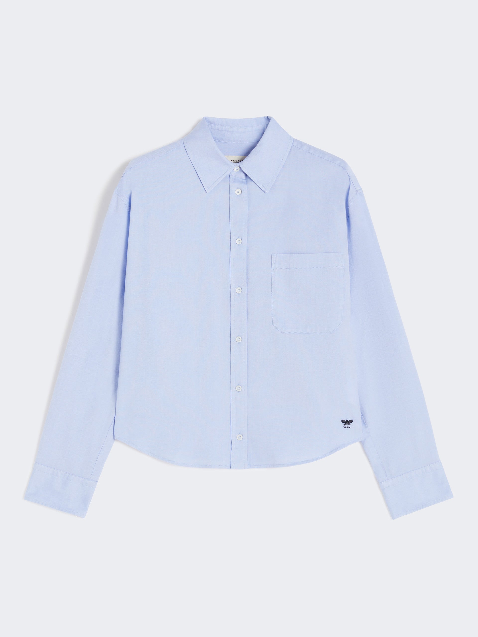 MAX MARA Camicia Oxford Nuoro-Azzurro