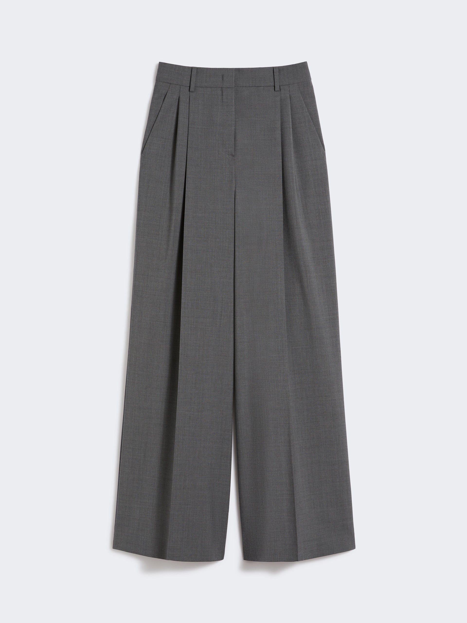 MAX MARA Pantalone Adelfi Lana-Grigio Medio