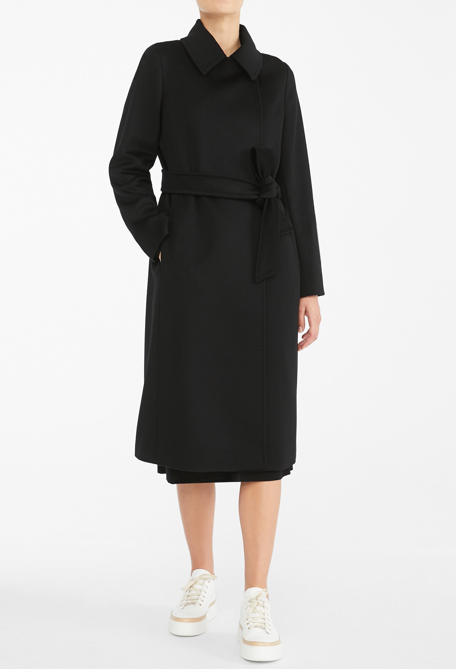 MAX MARA Cappotto B Collag Lana-Nero