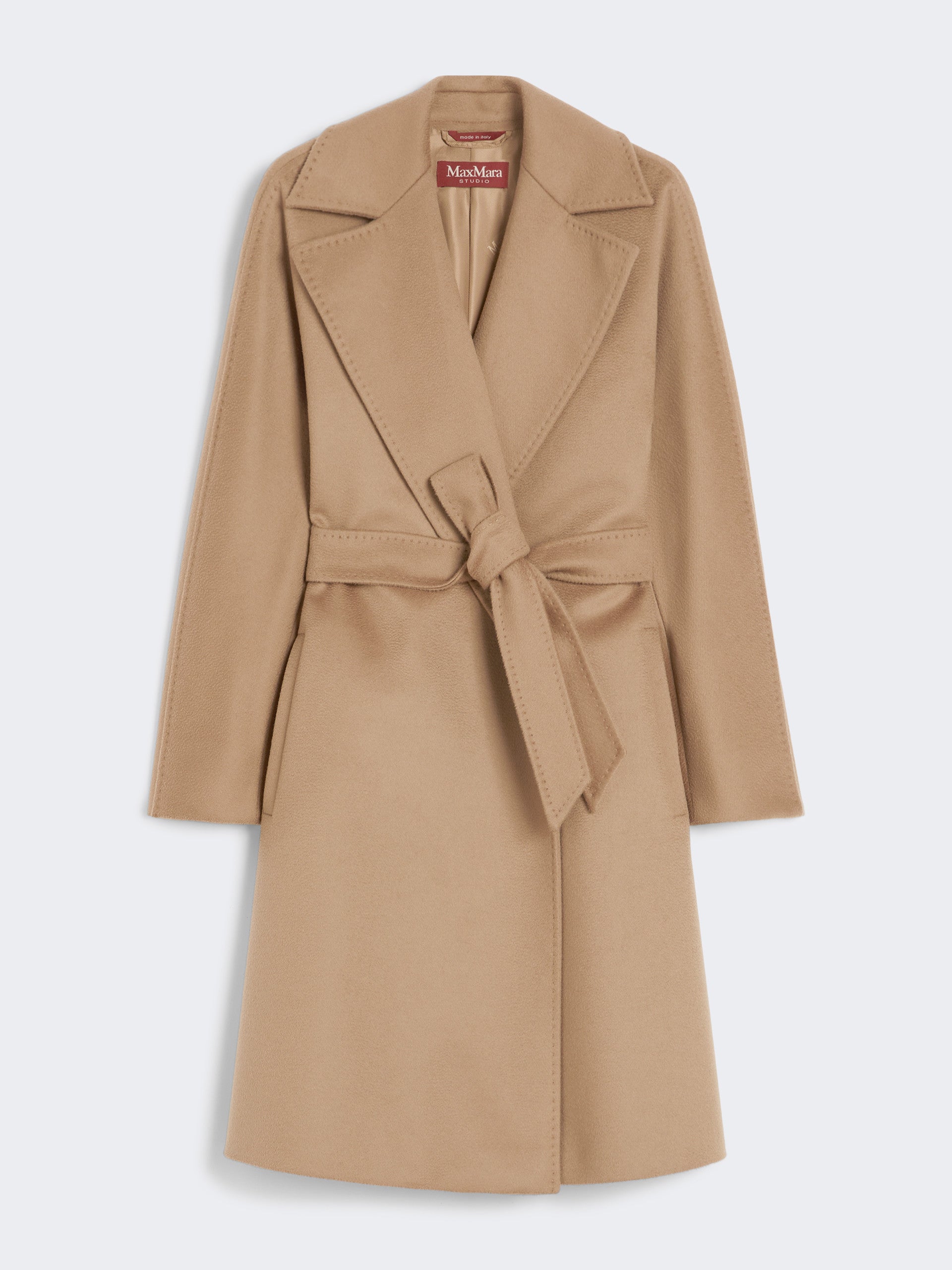 MAX MARA Cappotto Dravenna Lana-Cammello