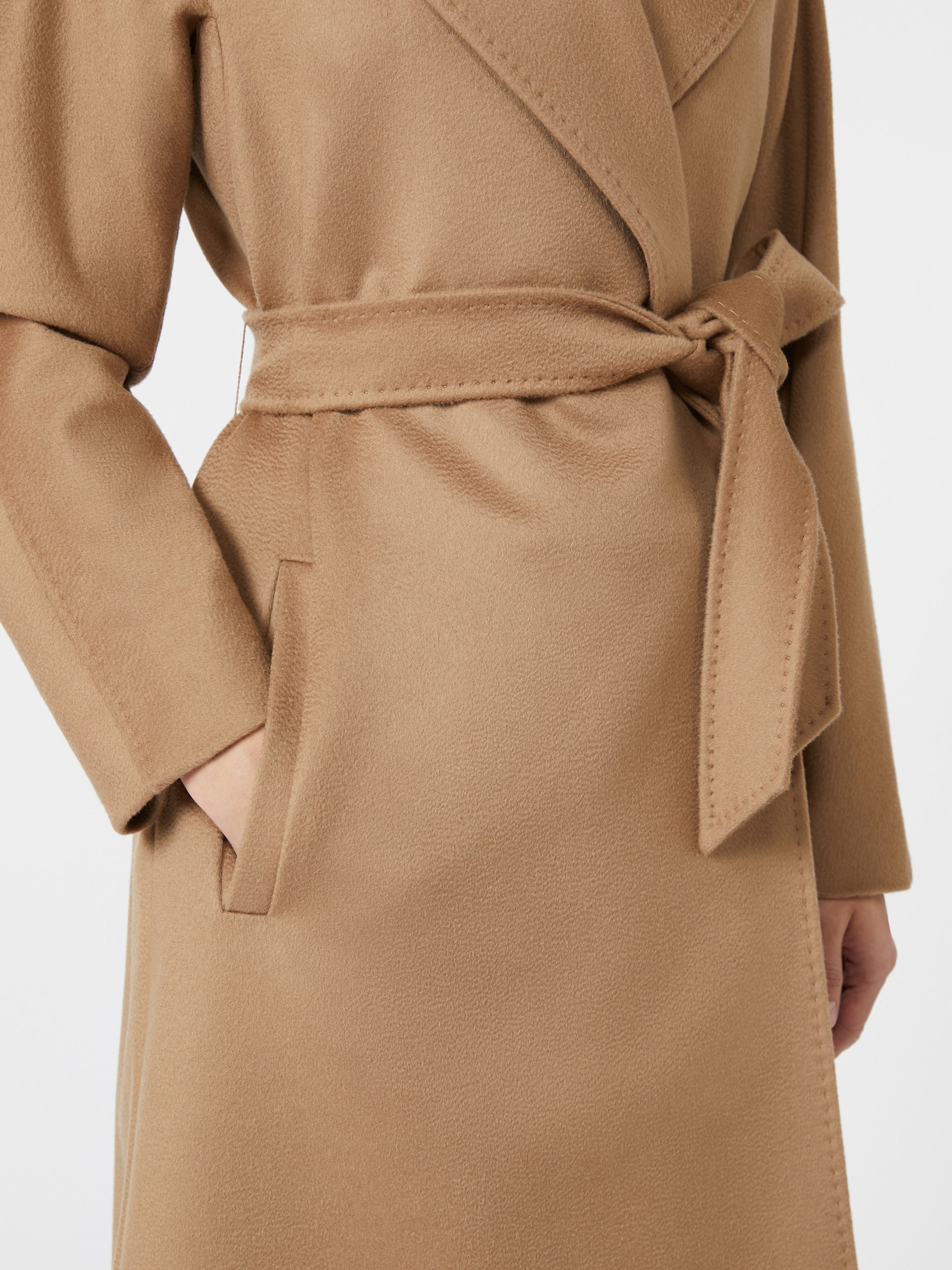 MAX MARA Cappotto Dravenna Lana-Cammello