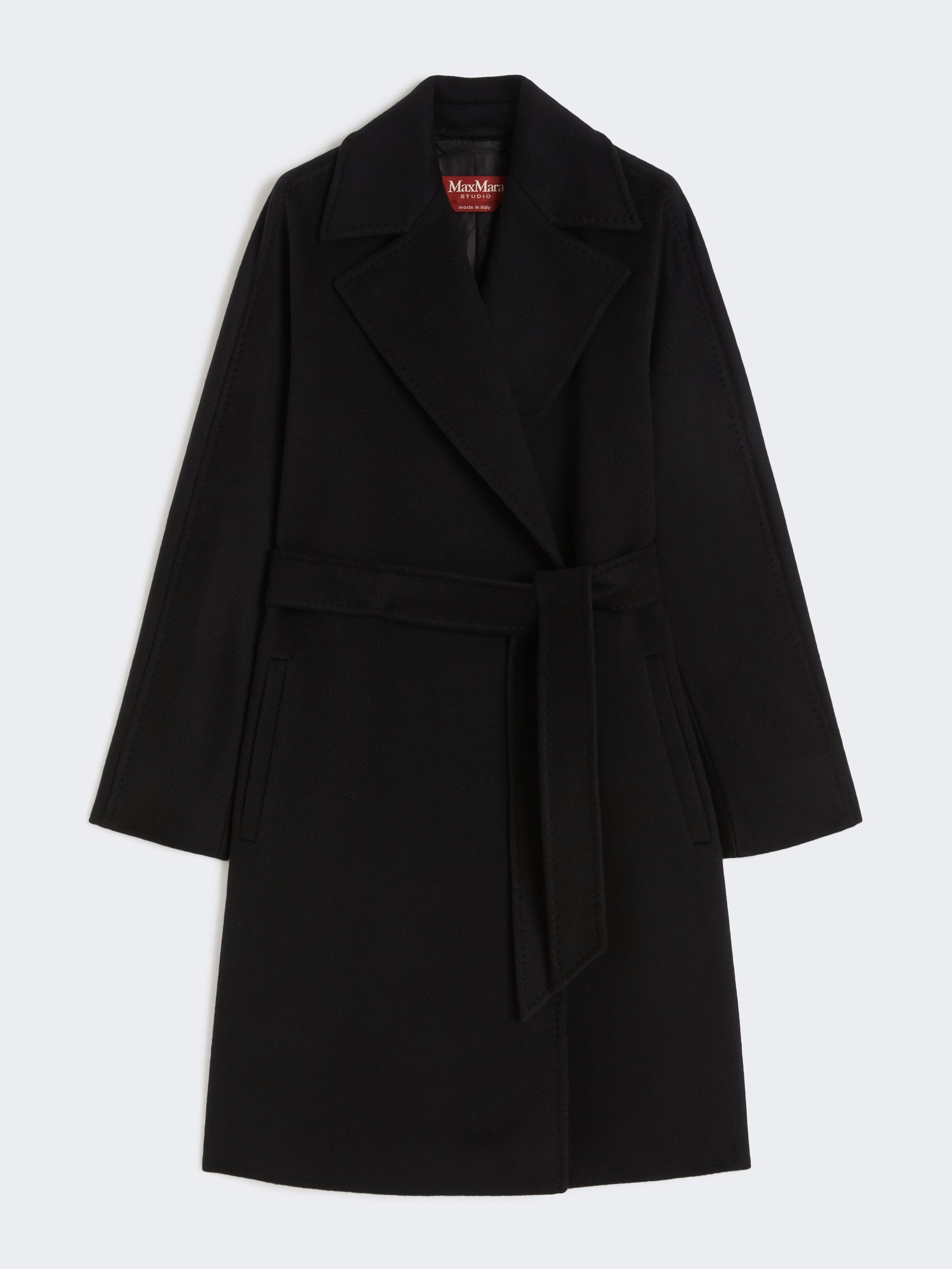 MAX MARA Cappotto Dravenna Lana-Nero