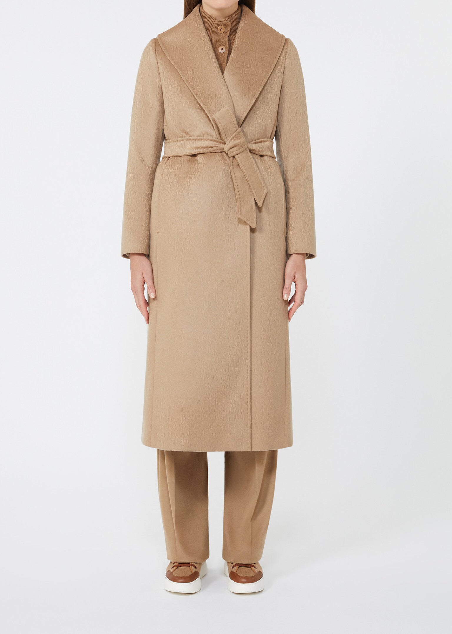 MAX MARA Cappotto Loriana Lana-Cammello