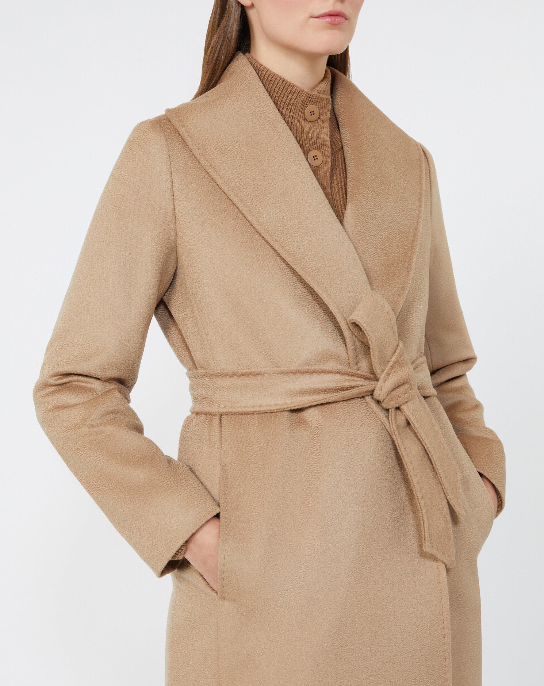 MAX MARA Cappotto Loriana Lana-Cammello