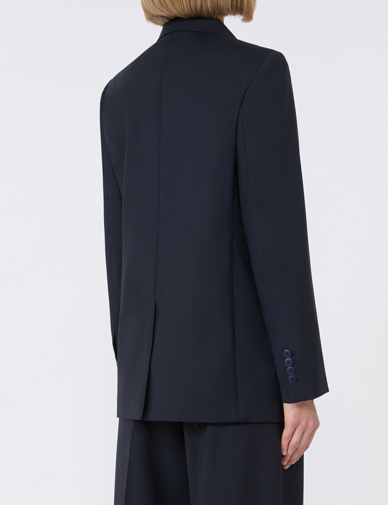 MAX MARA Giacca Nice Lana-Blu