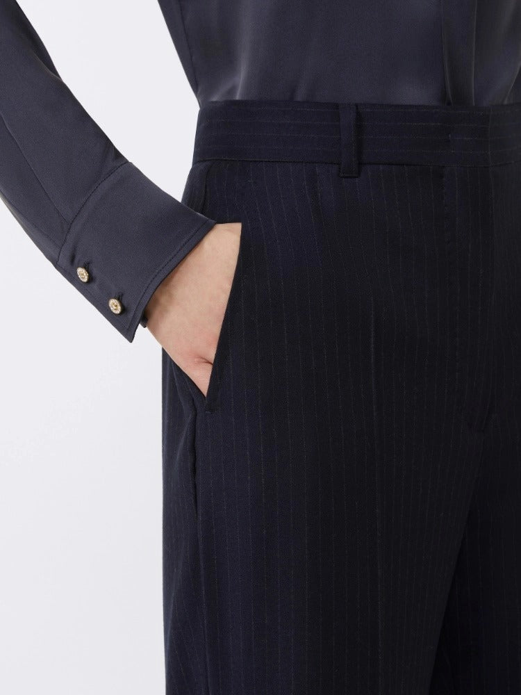 MAX MARA Pantalone Medium-Blu