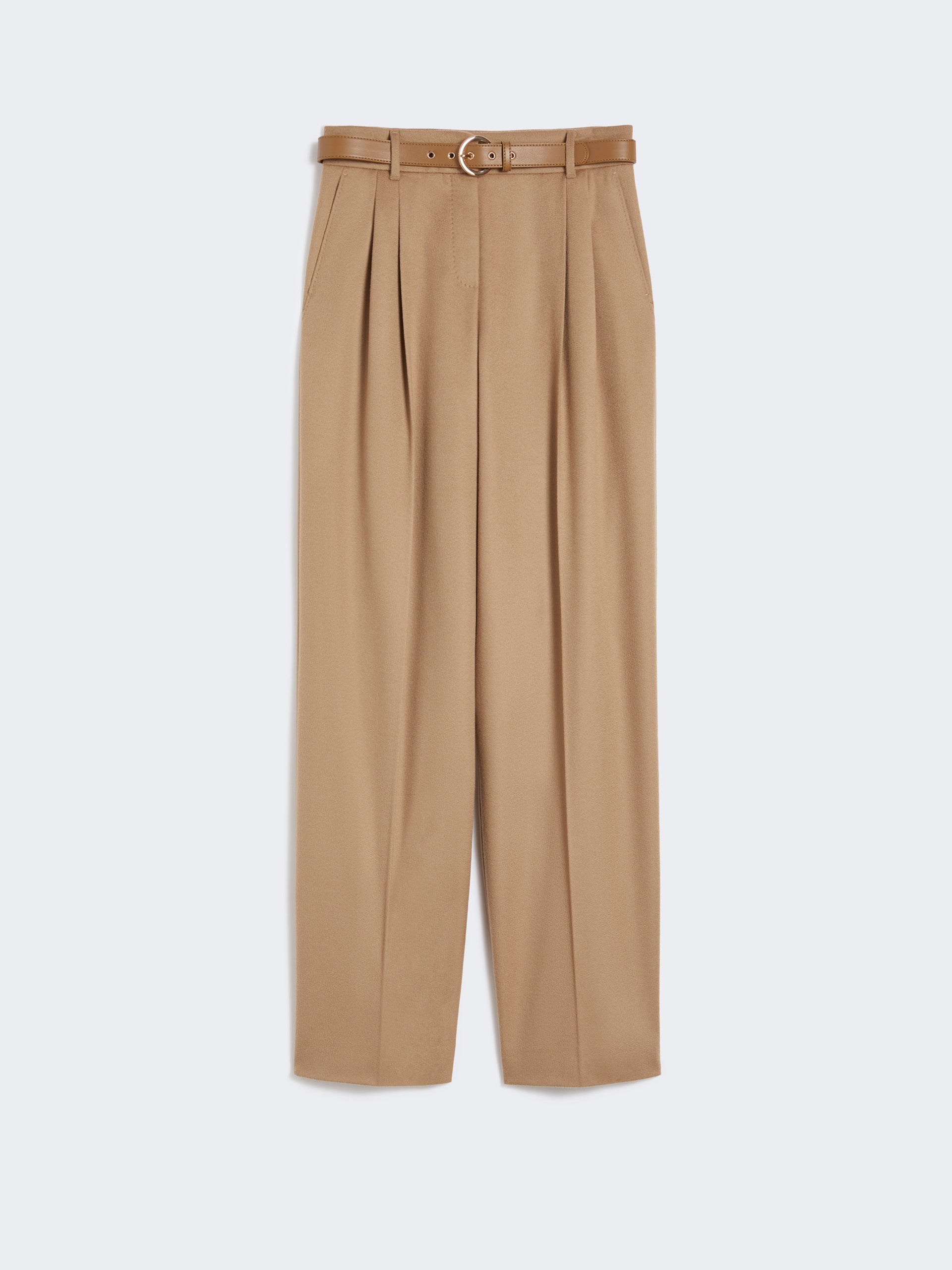 MAX MARA Pantalone Paride Cintura-Cammello