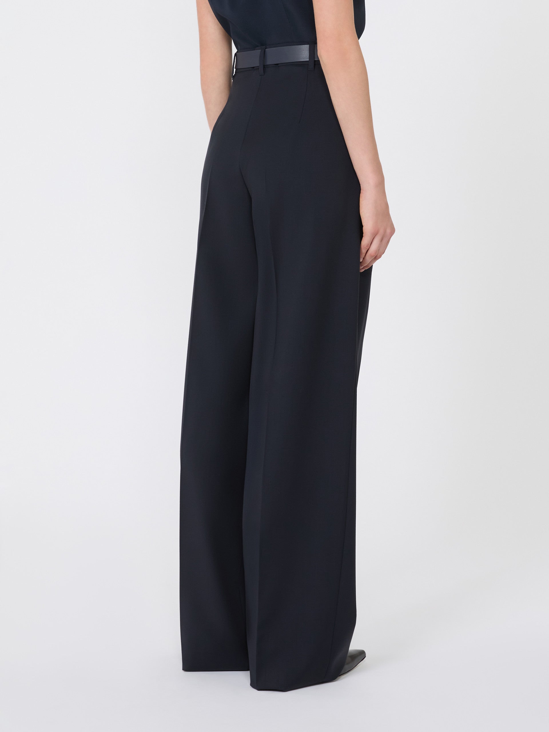 MAX MARA Pantalone Bergamo Cintura-Blu