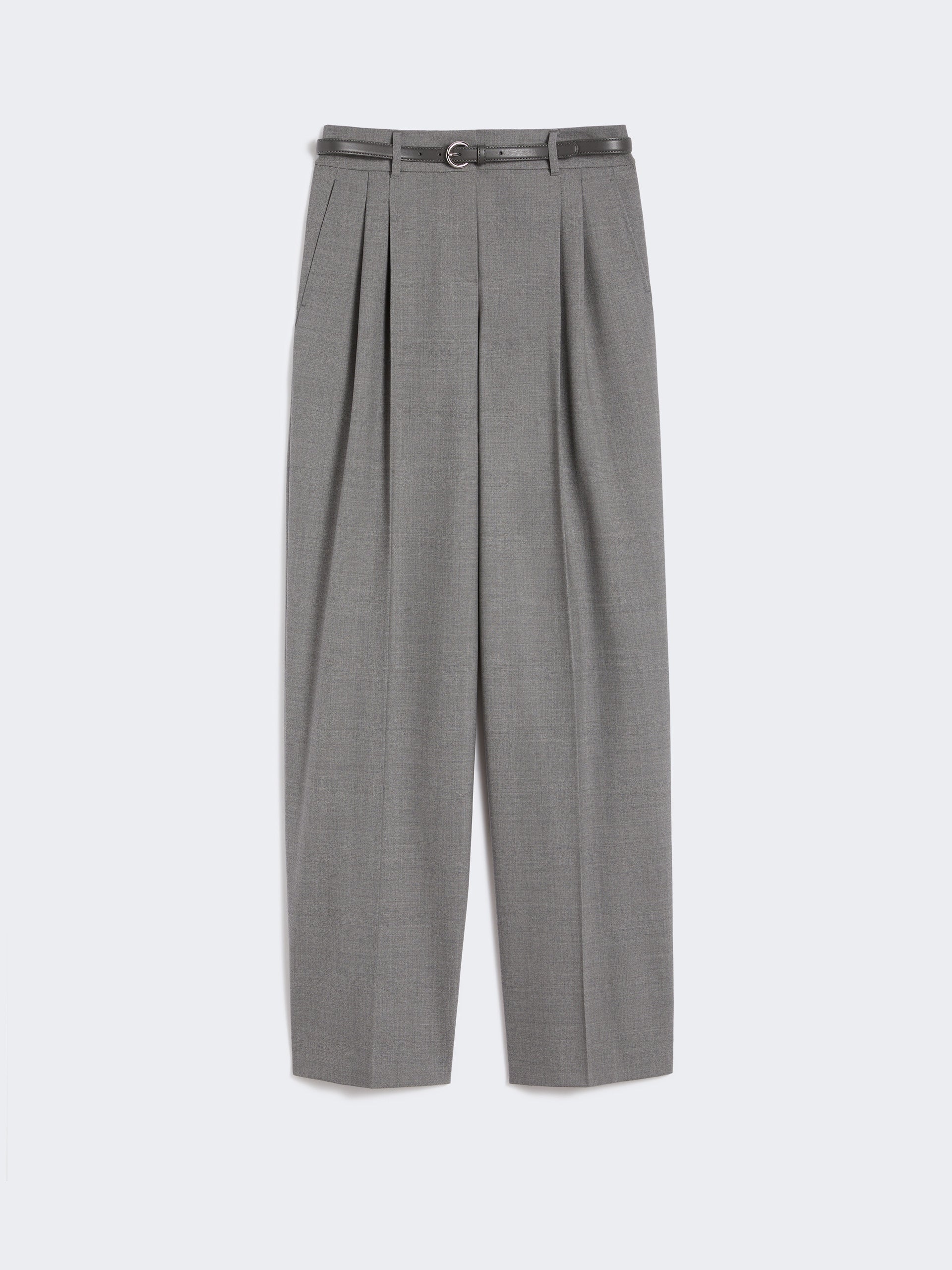 MAX MARA Pantalone Entrata Cintura-Grigio Medio