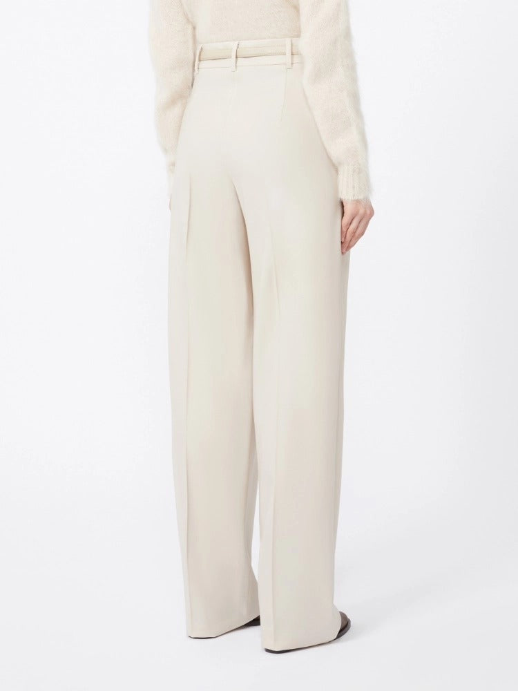 MAX MARA Pantalone Entrata Cintura-Beige