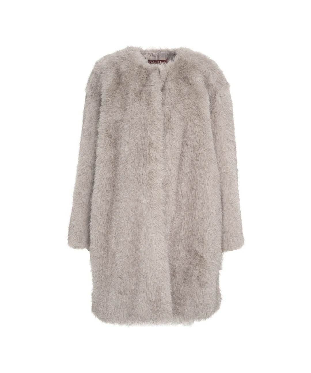 MAX MARA Cappotto Eros Ecopelliccia-Grigio
