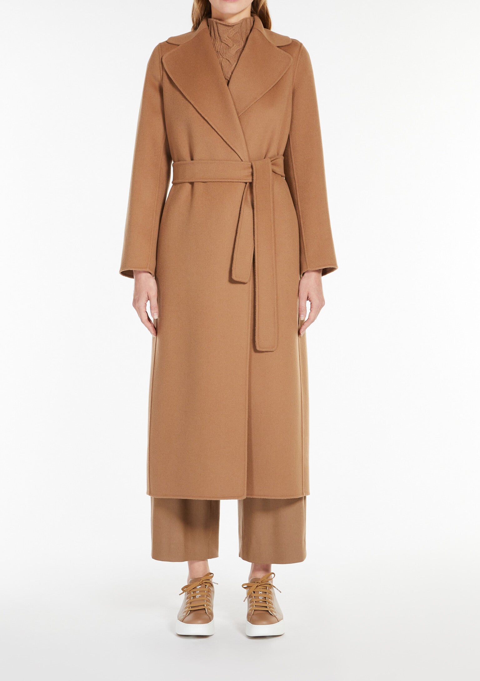 MAX MARA Cappotto Poldo Lana-Cammello