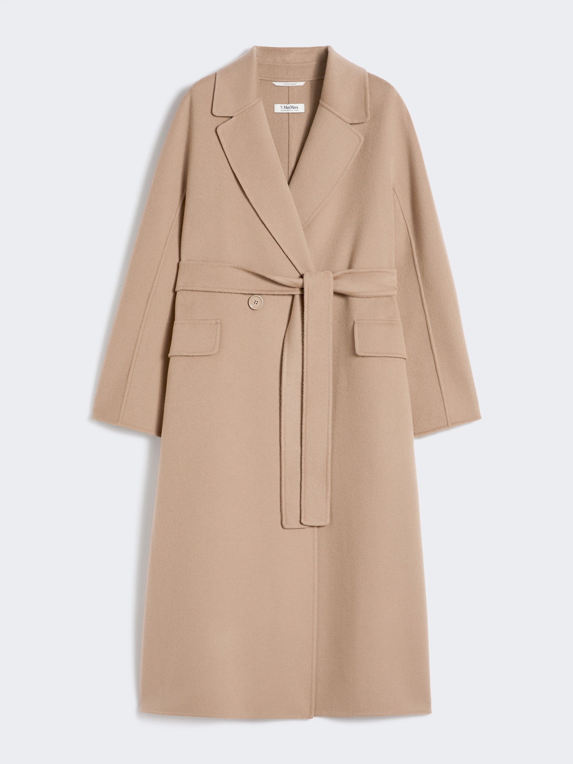 MAX MARA Cappotto Enzo Lana-Sabbia