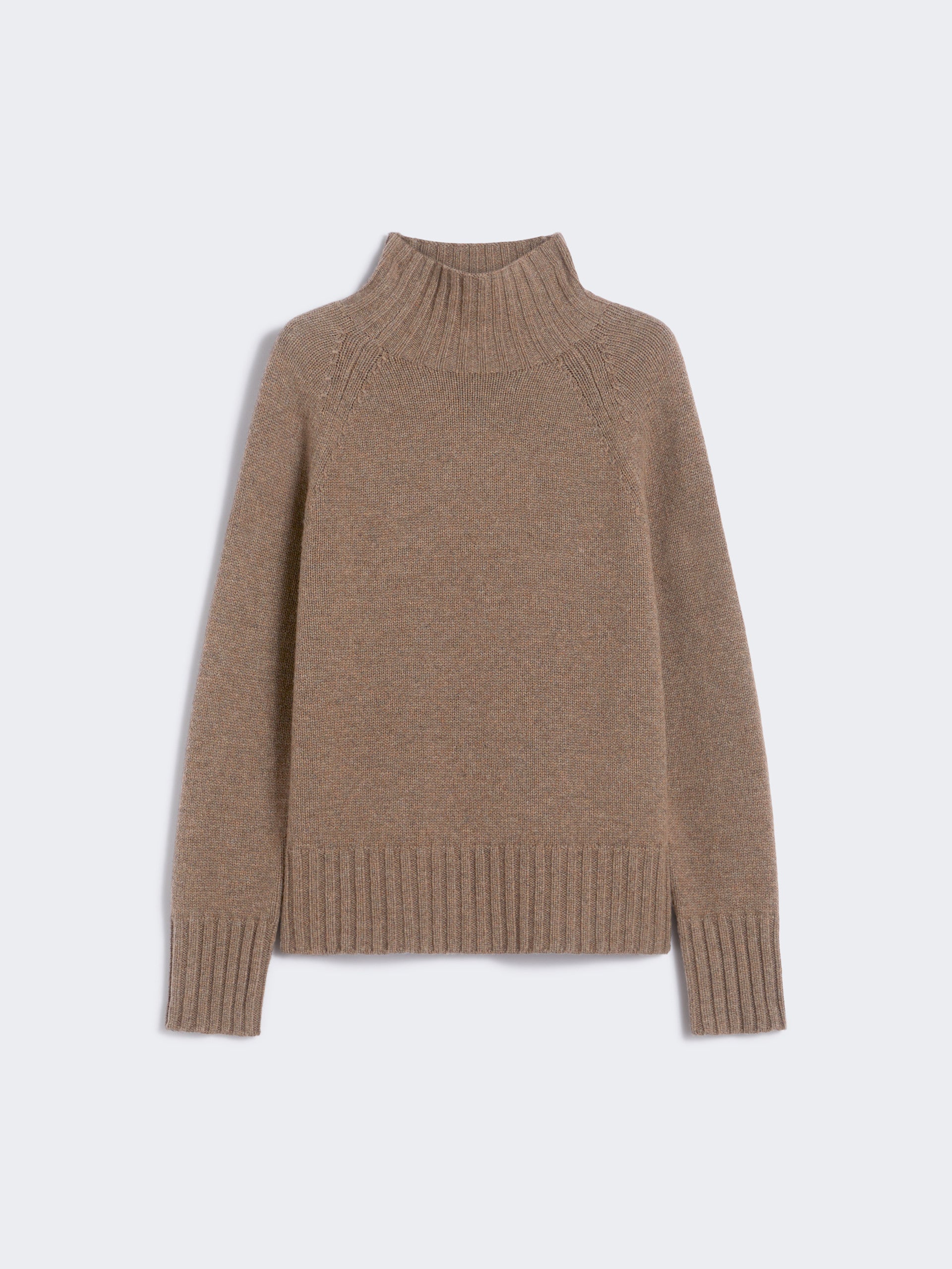 MAX MARA Maglia Mantova Lana Cashmere-Nocciola