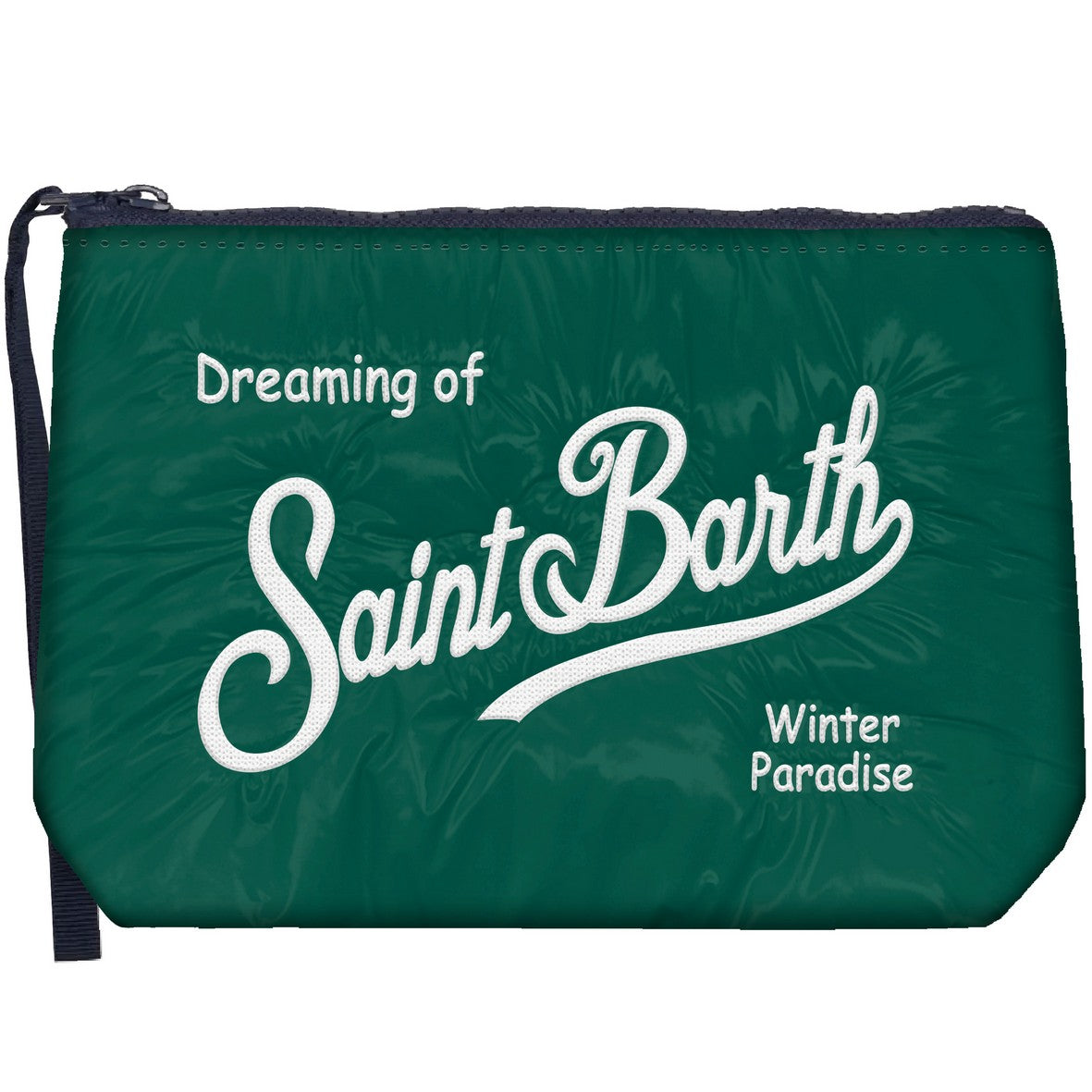 MC2 SAINT BARTH Pochette Aline Puffer-British Green