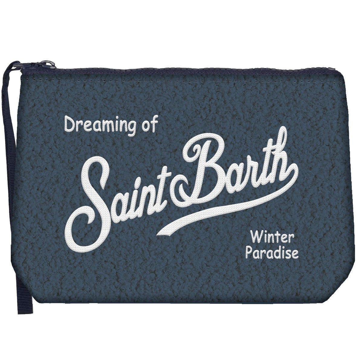 MC2 SAINT BARTH POCHETTE ALINE TEDDY-Navy