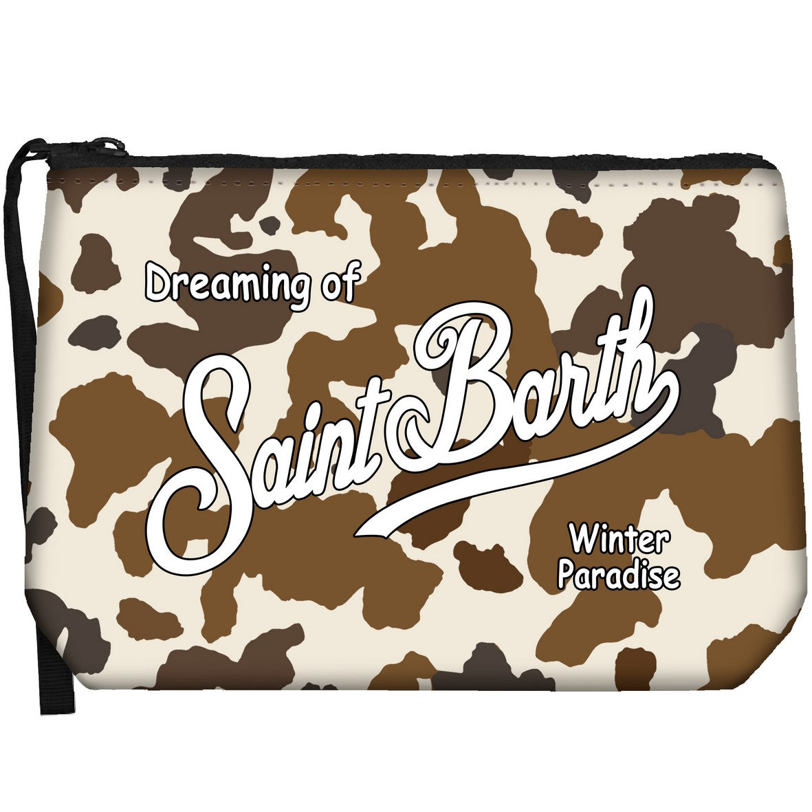 MC2 SAINT BARTH POCHETTE ALINE-Cow Skin Bianco
