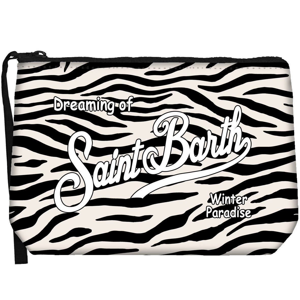 MC2 SAINT BARTH POCHETTE ALINE-Zebra Bianco